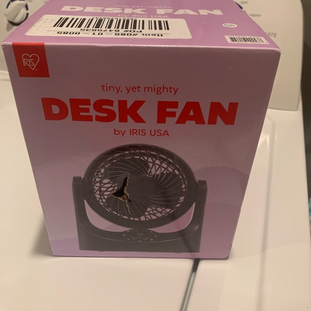 -Compact Home Office Fan